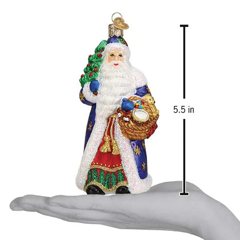 Old World Christmas - Regal Father Christmas Ornament